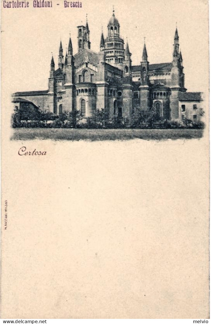 1900circa-"Certosa Di Pavia" - Pavia