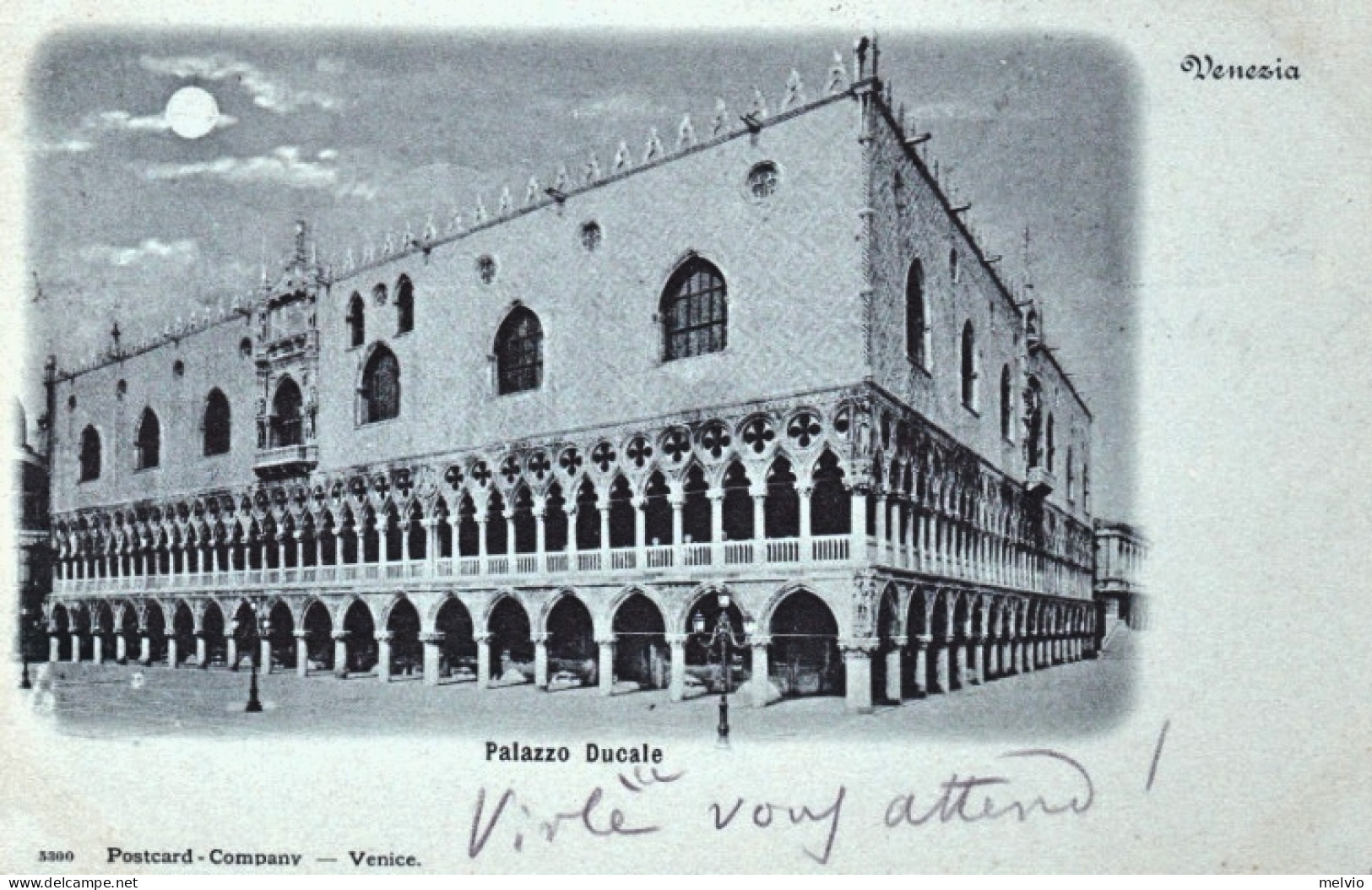1899-Venezia Palazzo Ducale, Cartolina Viaggiata - Venezia (Venice)