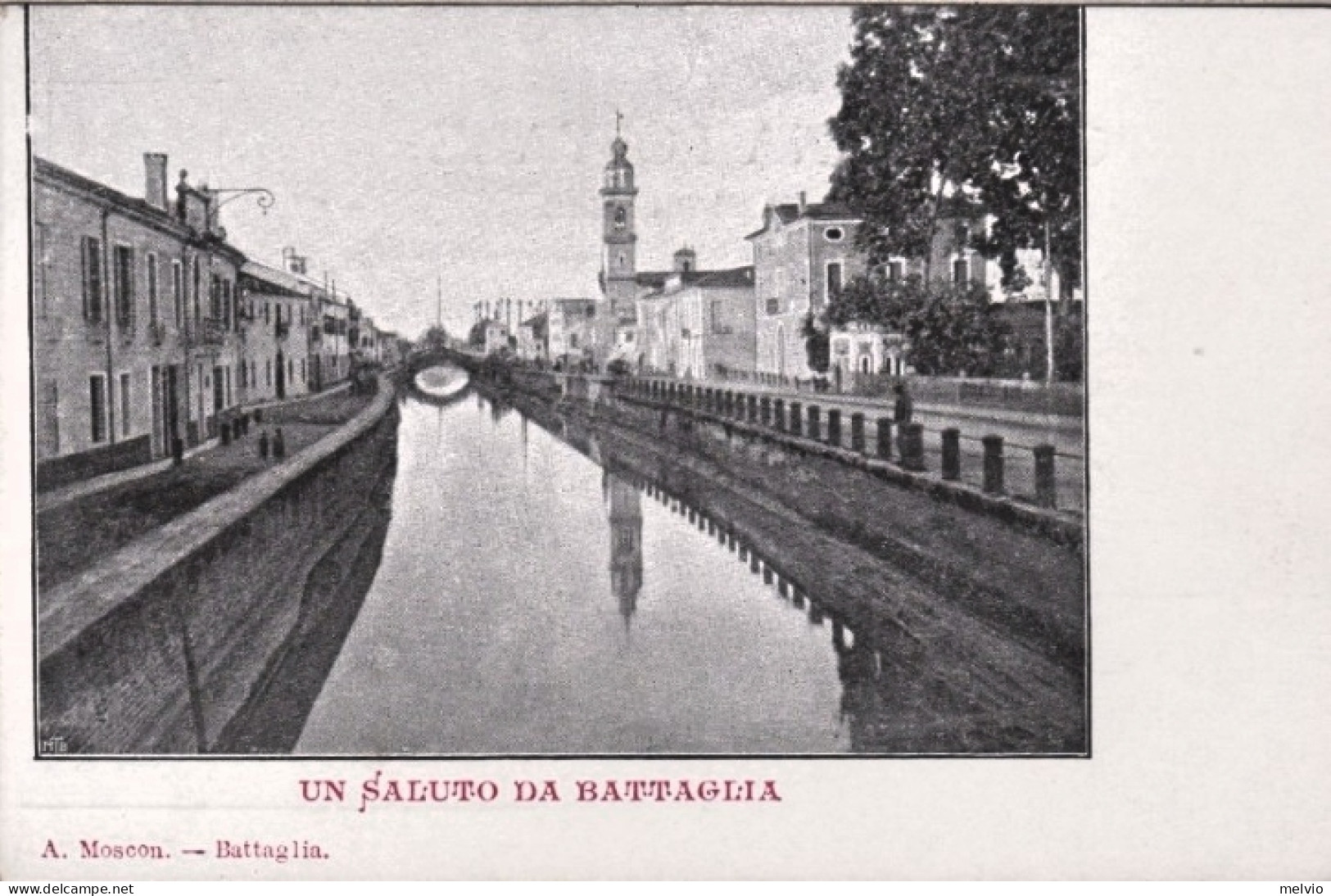 1900circa-Padova Un Saluto Da Battaglia - Padova (Padua)