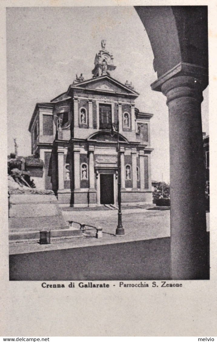 1925-Varese Gallarate Parrocchia San Zenone - Varese