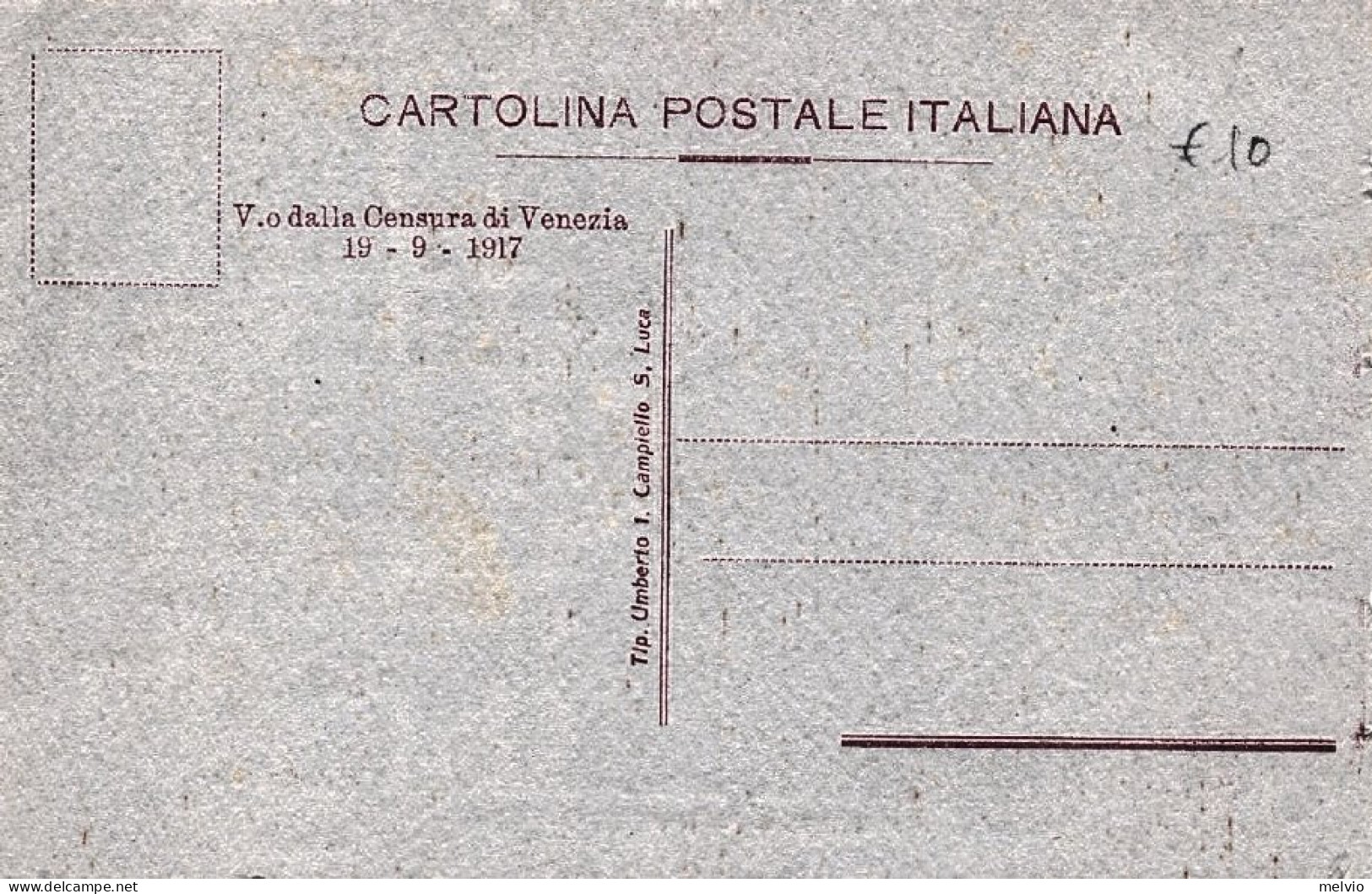 1917-Aquila Di Roma 10 Settembre1917 - Heimat