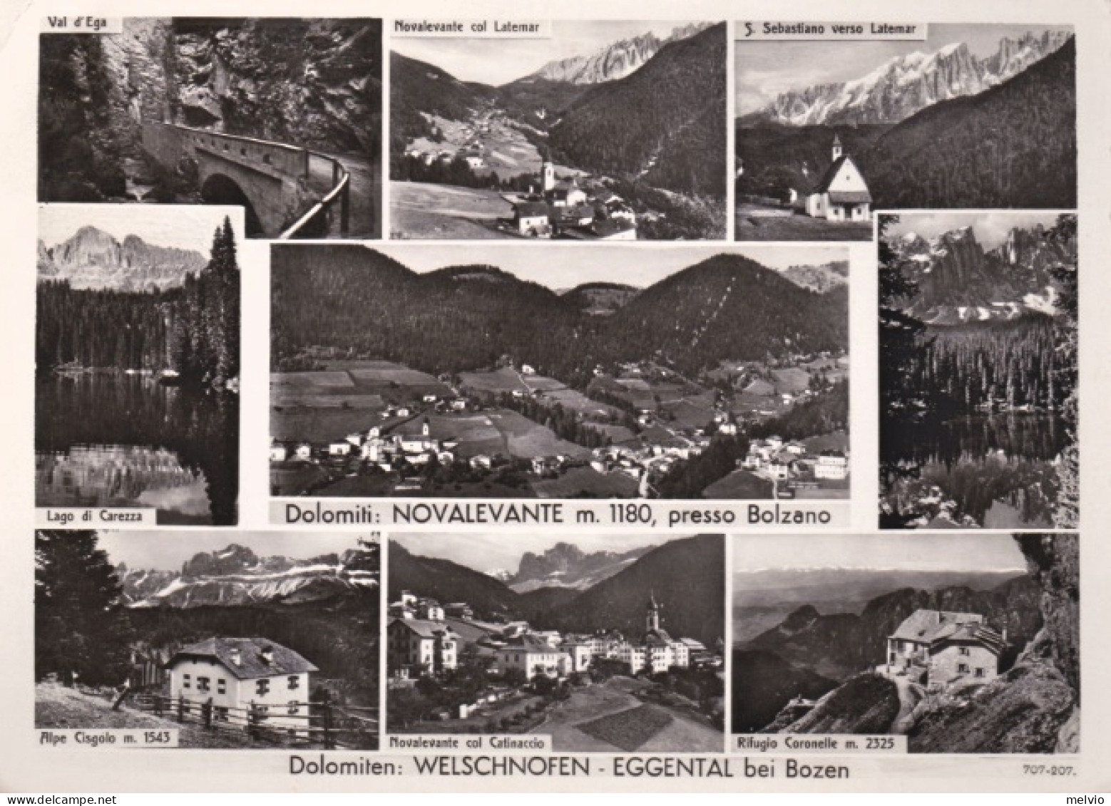 1920ca.-Dolomiti Novalevante Presso Bolzano-Dolomiten Welschnofen Eggental Bei B - Bolzano (Bozen)