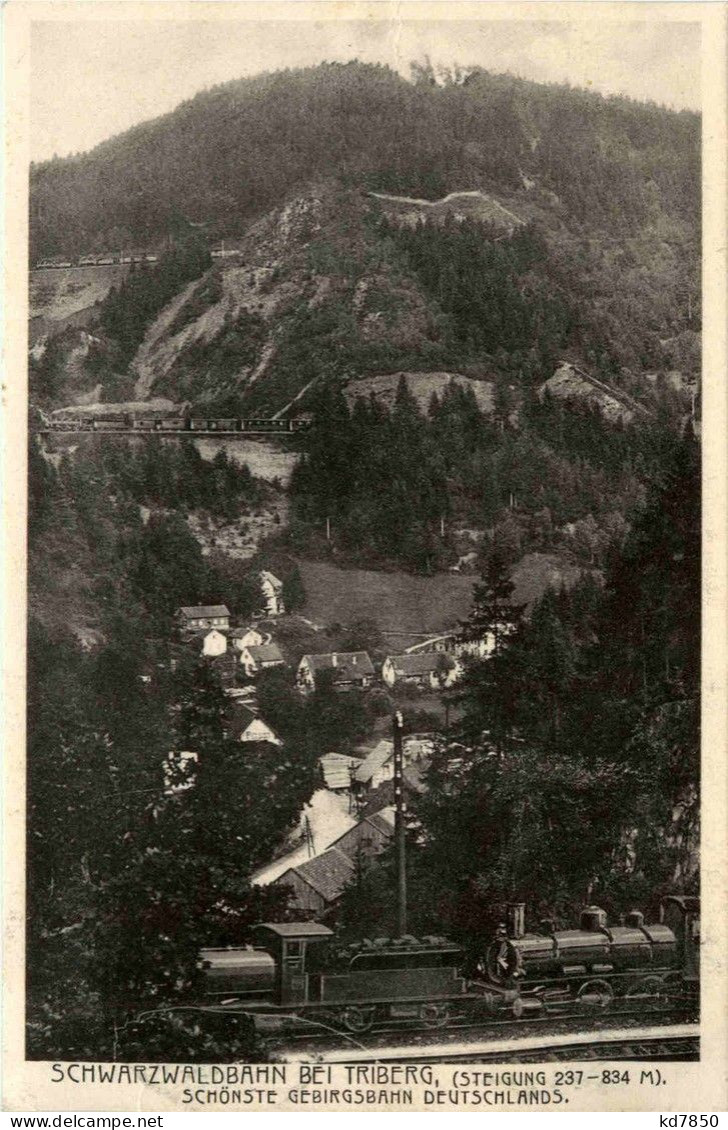 Schwarzwaldbahn Bei Triberg - Triberg