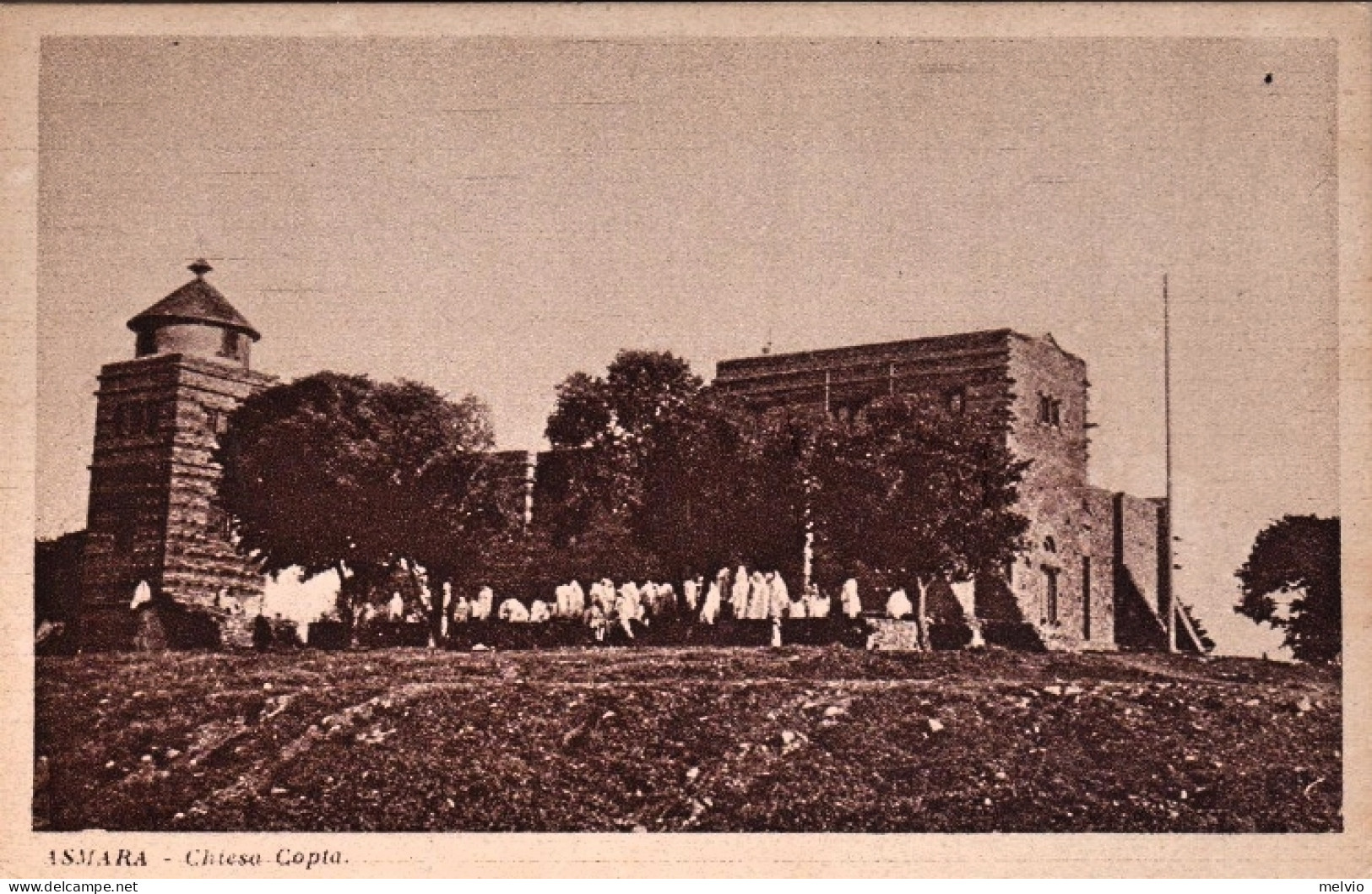 1930circa-Eritrea "Asmara Chiesa Copta" - Eritrea