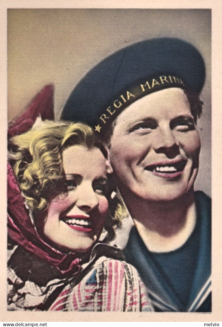 1940circa-Regia Marina Coppia In Primo Piano - Couples