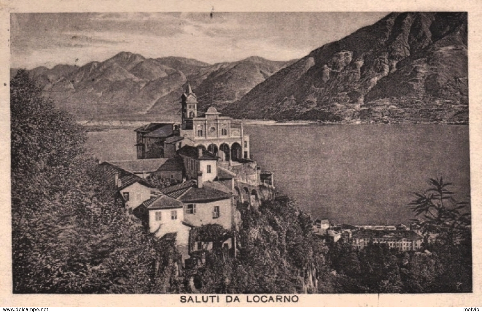 1922-Svizzera Saluti Da Locarno, Cartolina Viaggiata - Altri & Non Classificati