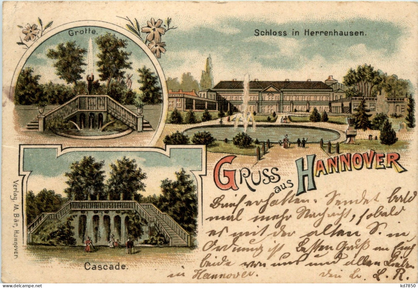 Gruss Aus Hannover - Litho - Hannover