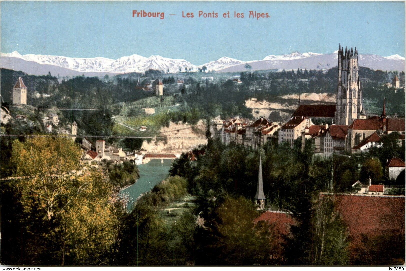 Fribourg - Les Ponts - Fribourg