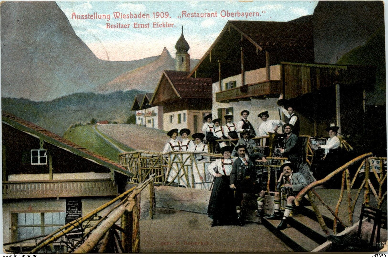 Wiesbaden - Ausstellung 1909 - Wiesbaden