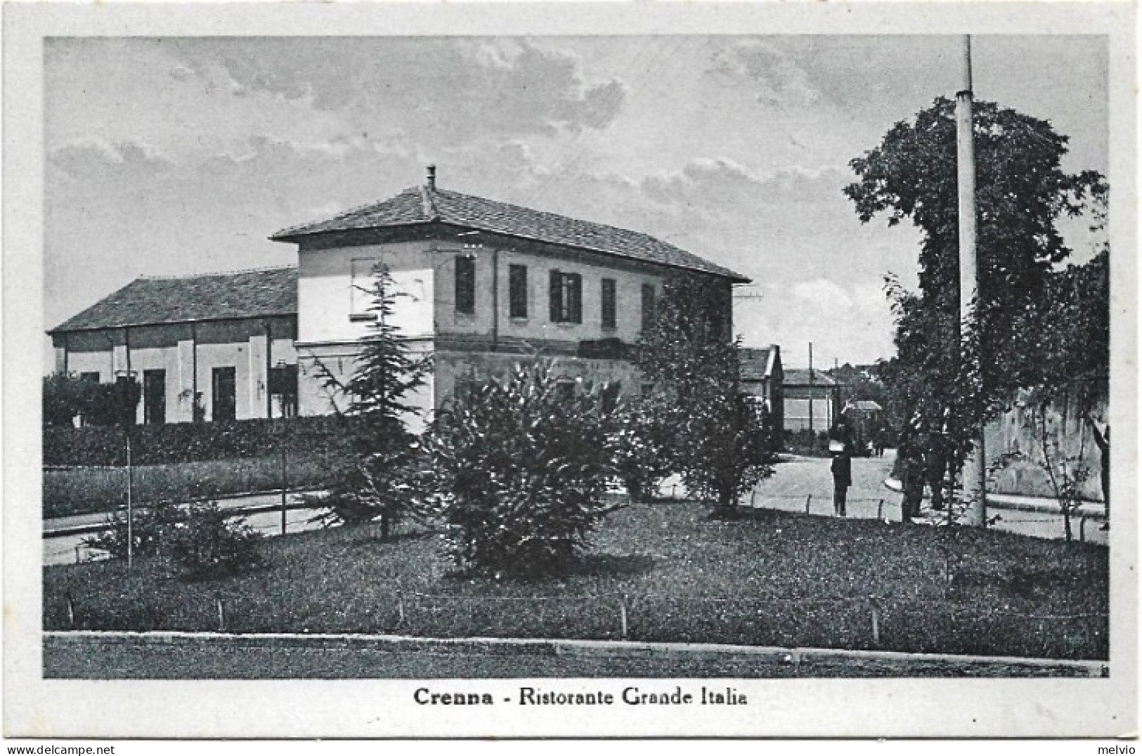 1925-Varese Crenna Ristorante Grande Italia - Varese