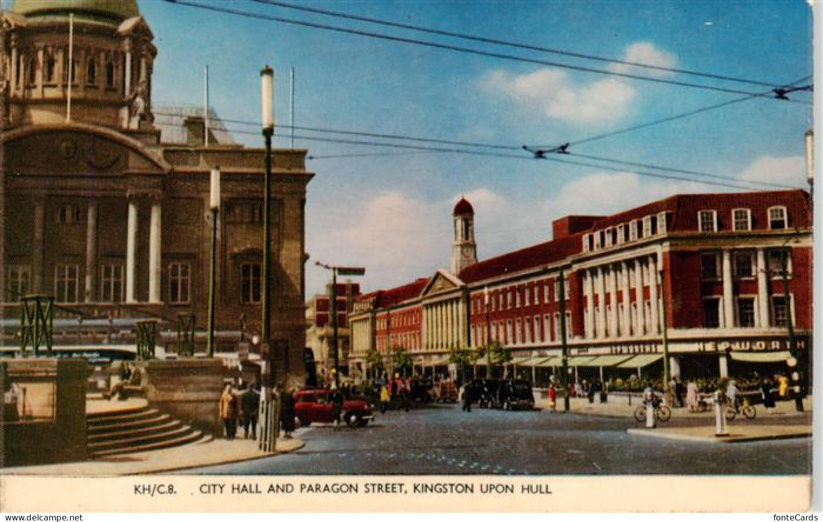 73879666 Hull  UK City Hall And Paragon Street  - Otros & Sin Clasificación