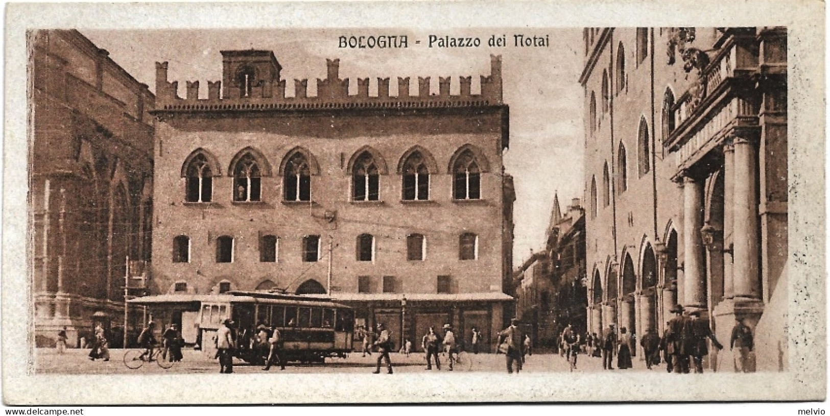 1930circa-Bologna Palazzo Dei Notai Cartolina Mignon - Bologna