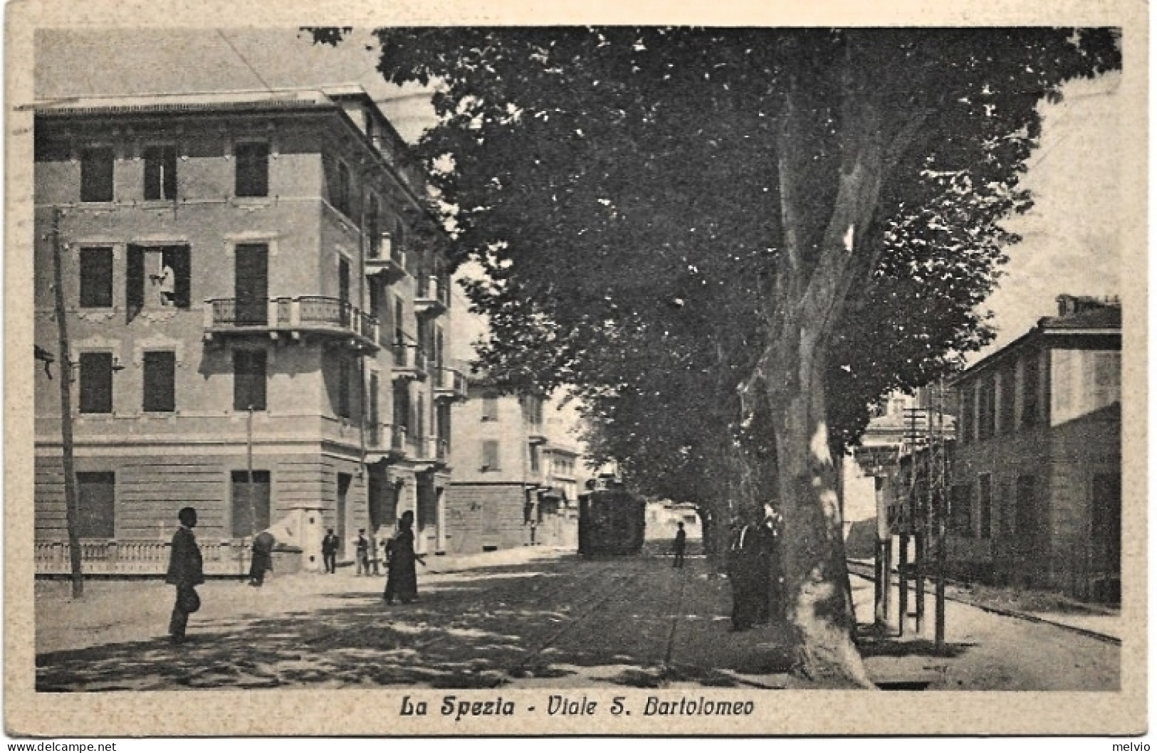1914-La Spezia Viale S.Bartolomeo - La Spezia