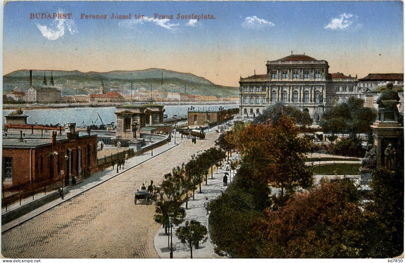 Budapest - Franz Josefsplatz - Feldpost - Hongrie