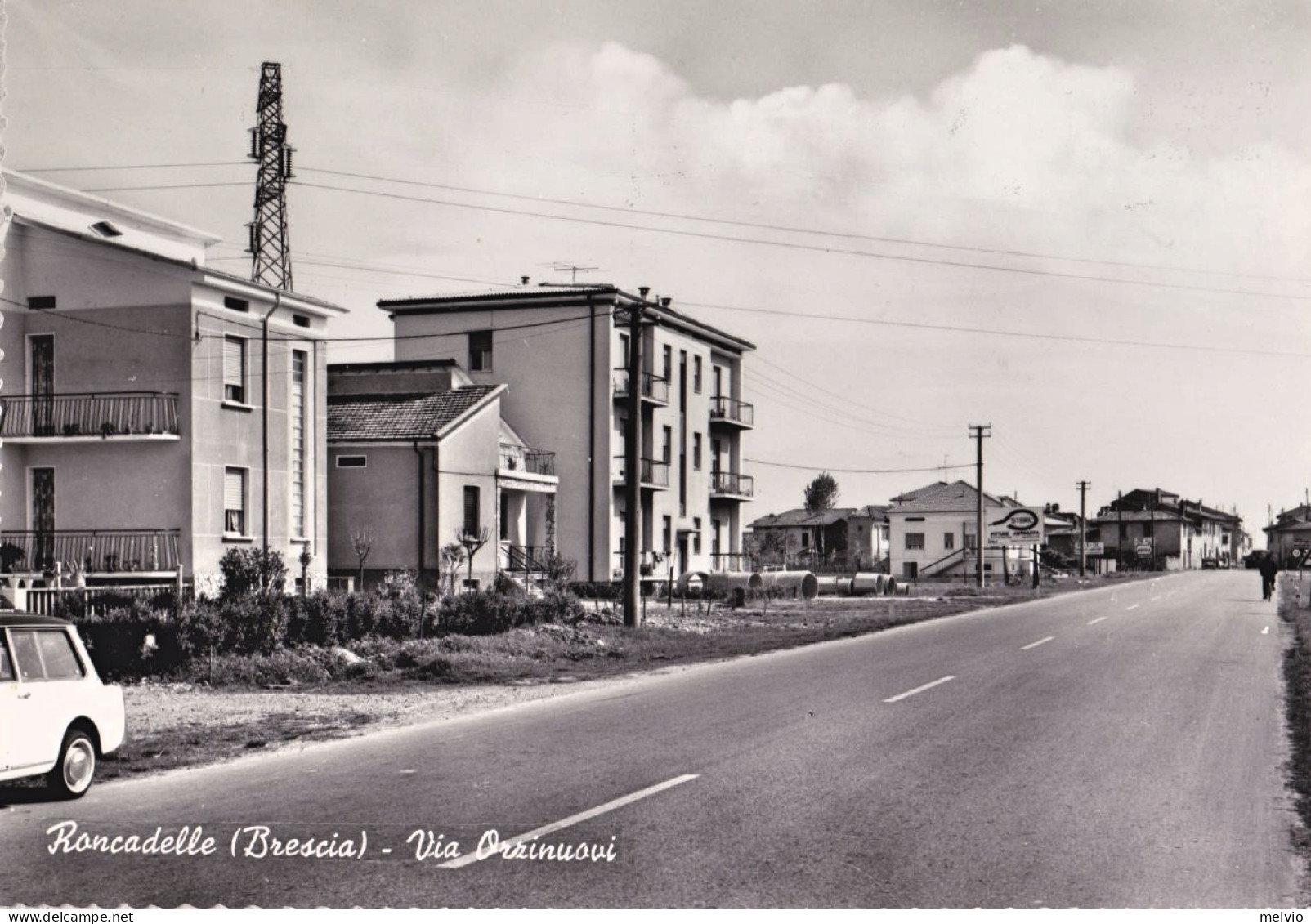 1950circa-Brescia Roncadelle Via Orzinuovi - Brescia