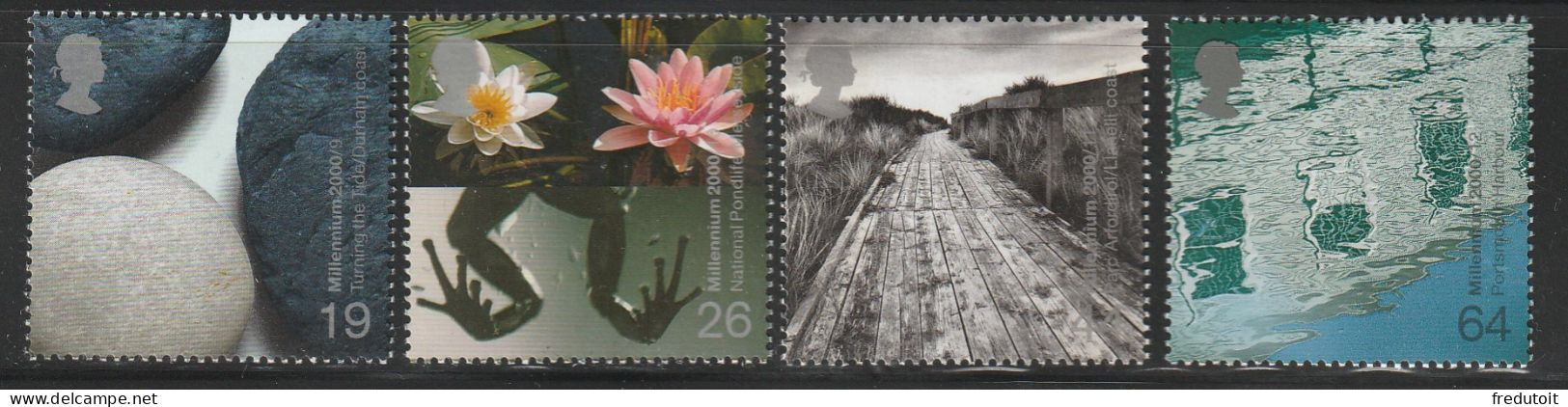 GRANDE BRETAGNE - N°2158/61 ** (2000) Nouveau Millénaire (III) - Unused Stamps