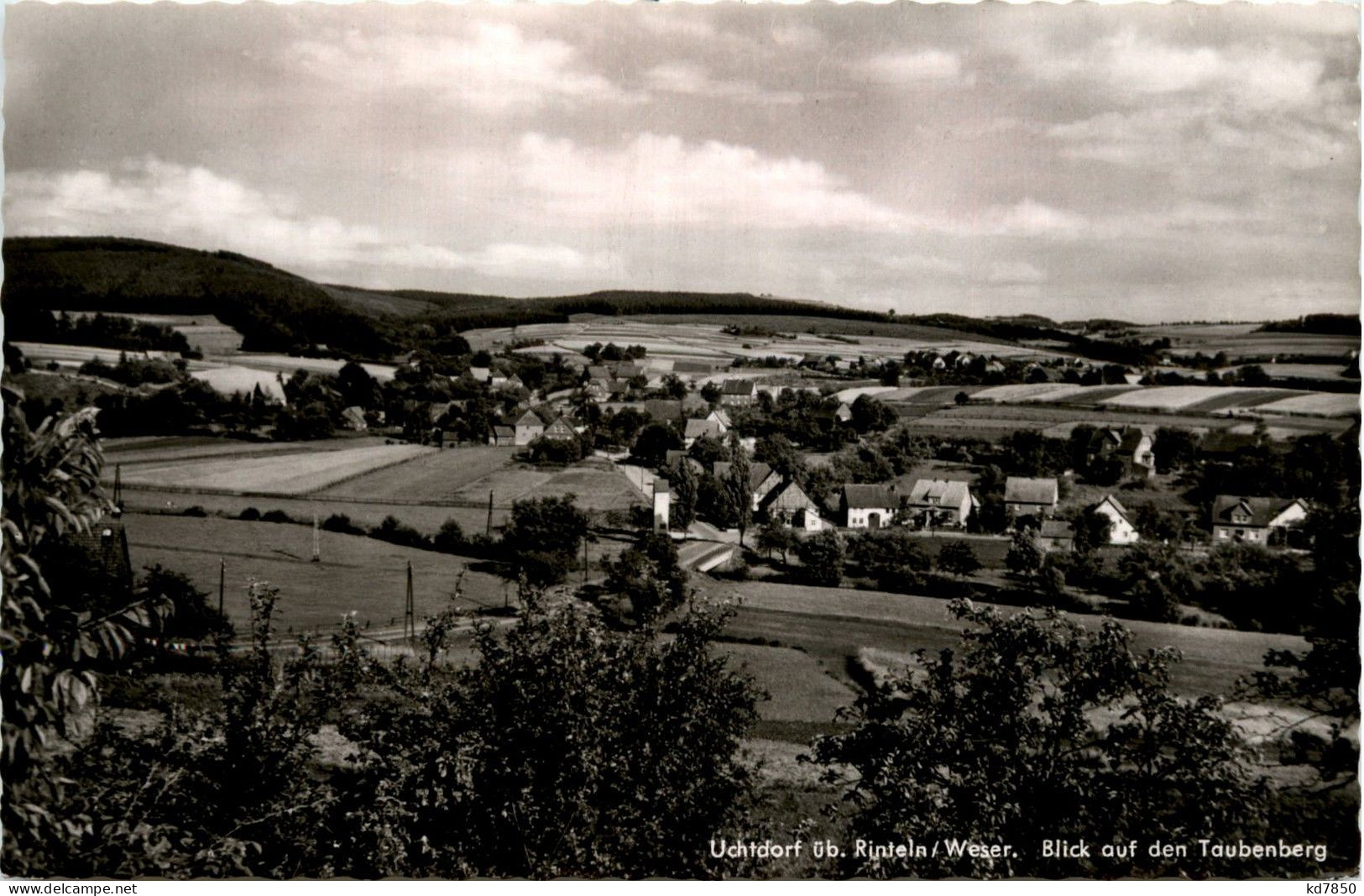 Uchtdorf über Rinteln - Rinteln