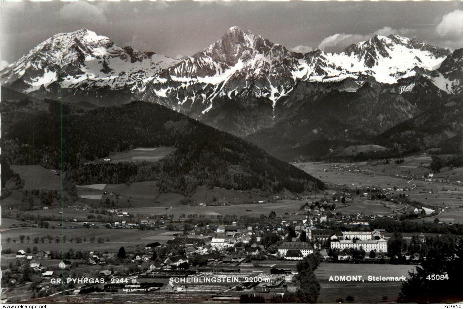 Admont/Steiermark - Admont, Gr.Pyhrgas, Scheiblingstein - Admont
