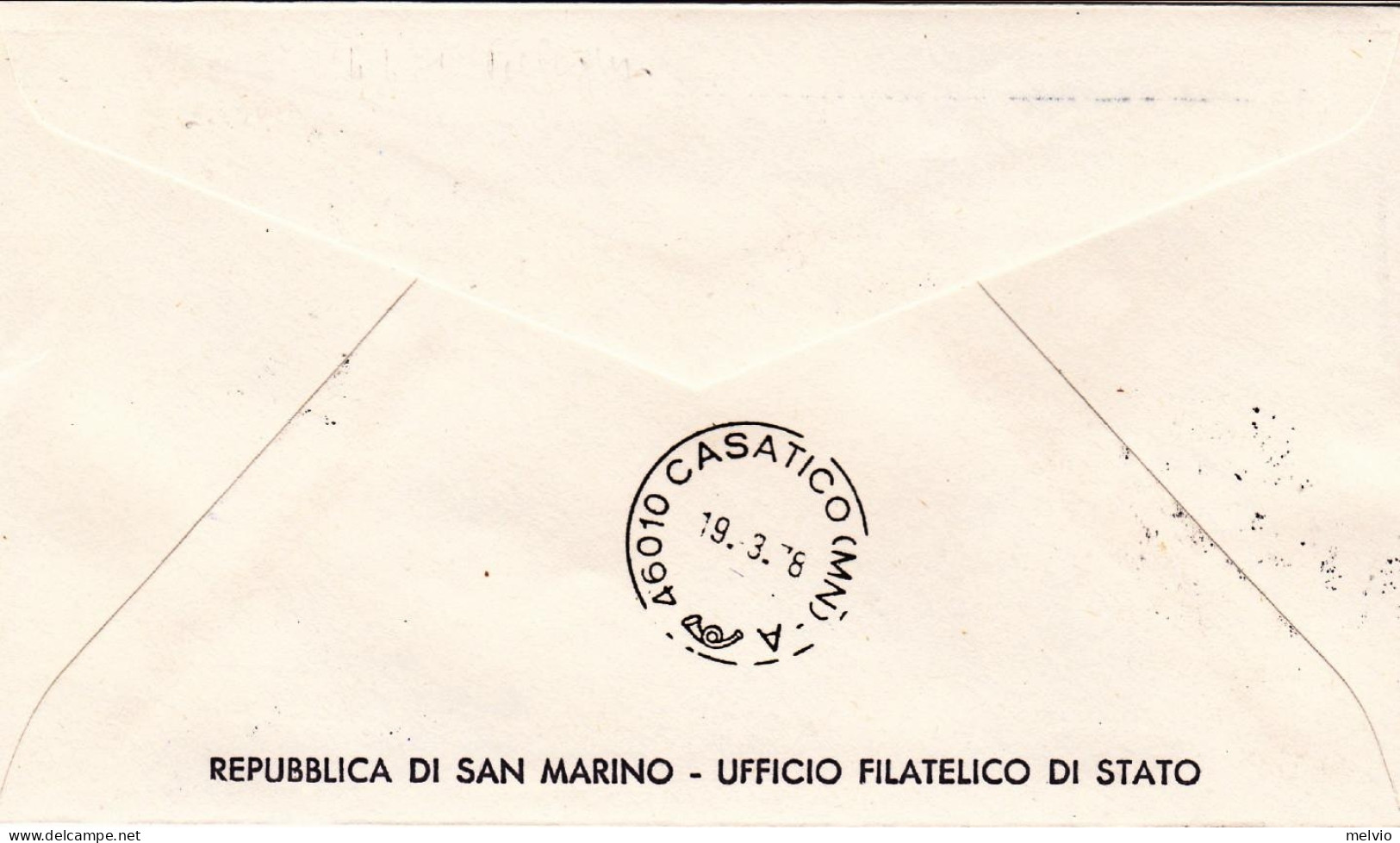 San Marino-1978-San Marino/Italia La Conquista Dei Poli Affrancatura Mista Volo  - Posta Aerea