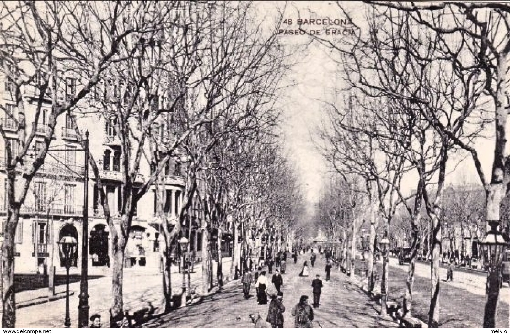 1910ca.-Spagna "Barcelona Plaza De Cataluna" - Other & Unclassified