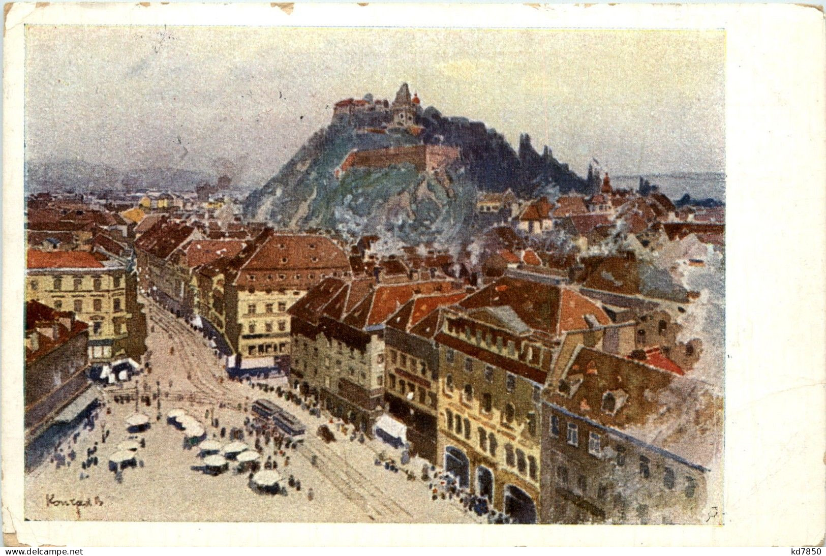 Graz/Steiermark - Graz, Hauptplatz, Sackstrasse - Graz