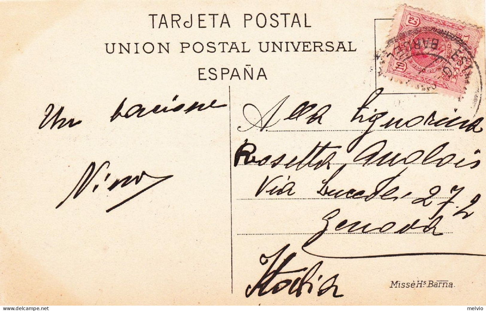 1910ca.-Spagna "Barcelona Plaza De Cataluna" - Other & Unclassified