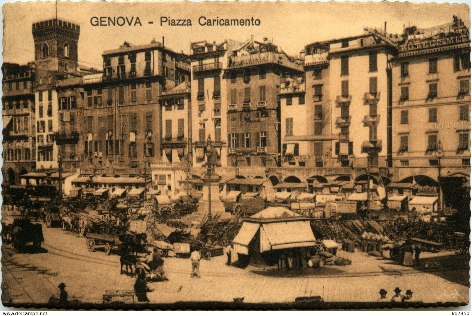 Genova - Piazza Caricamento - Genova (Genoa)