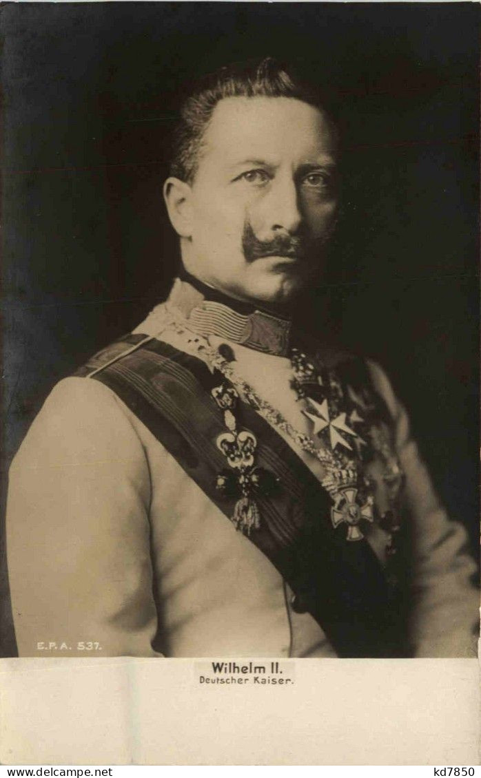 Kaiser Wilhelm II - Familias Reales