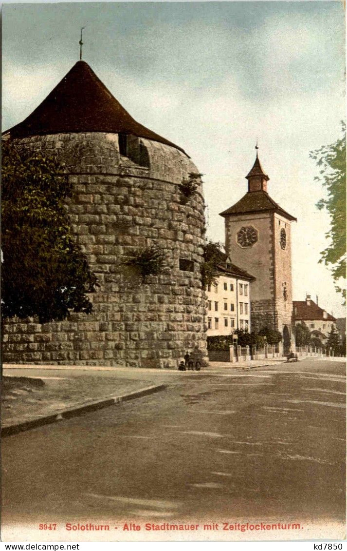 Solothurn - Alte Stadtmauer - Soleure