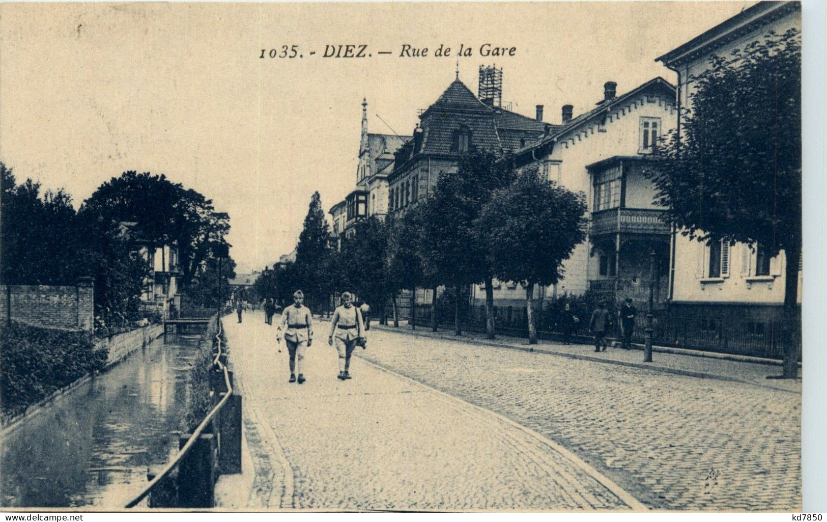 Diez A D Lahn - Rue De La Gare - Diez