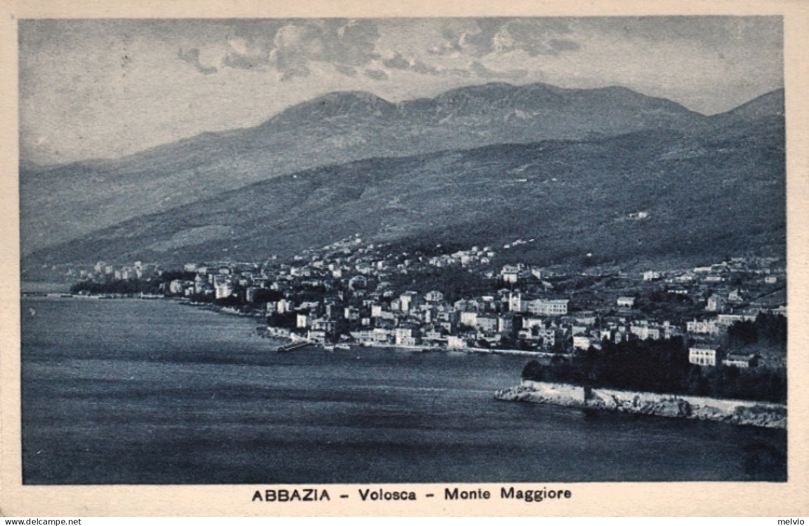 1924-Abbazia Volosca Monte Maggiore, Diretta In Cecoslovacchia - Croatia