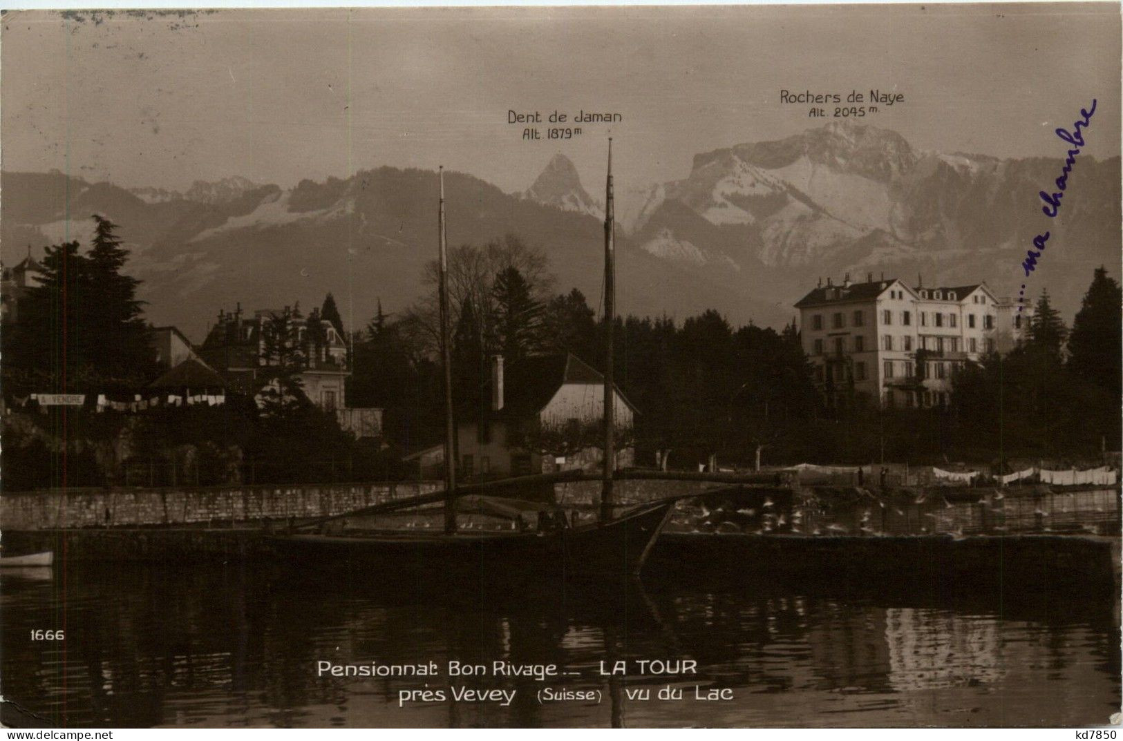 Pensionnat Bon Rivage - La Tour Pres Vevey - Vevey