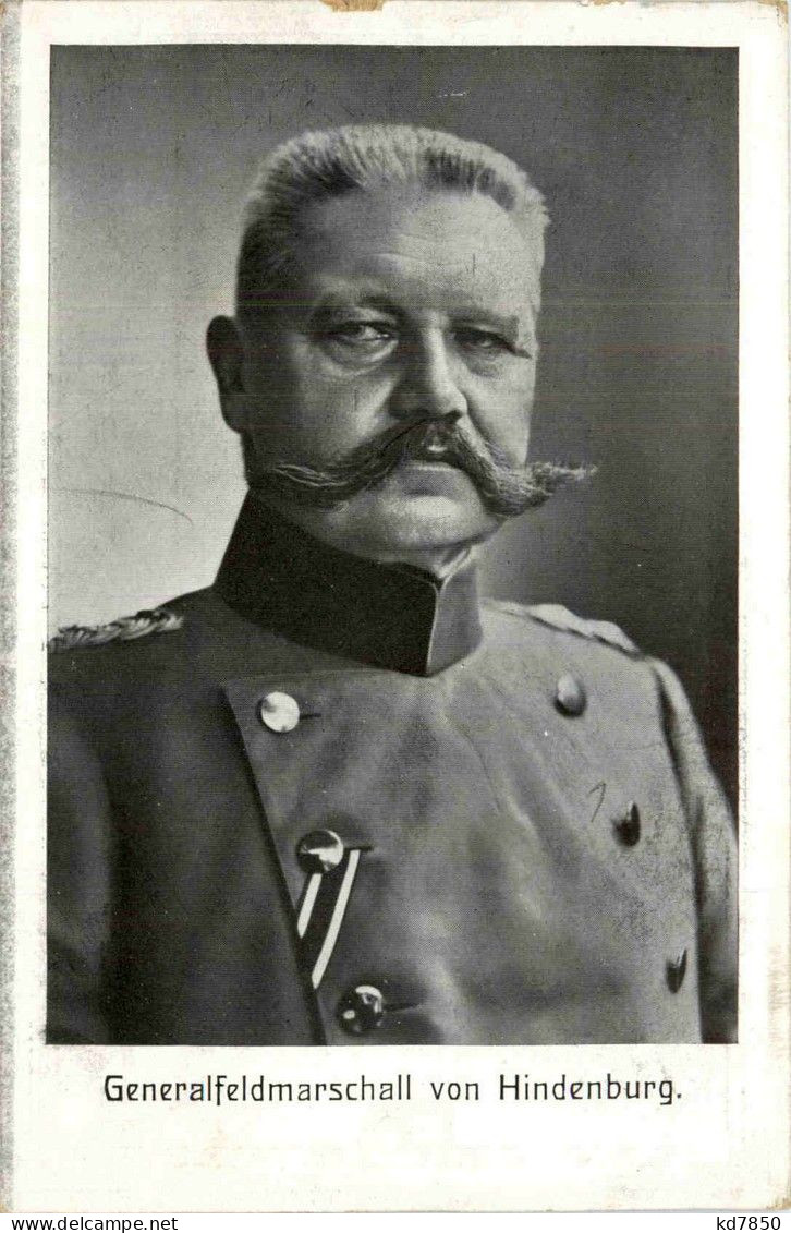 Hindenburg - Politicians & Soldiers