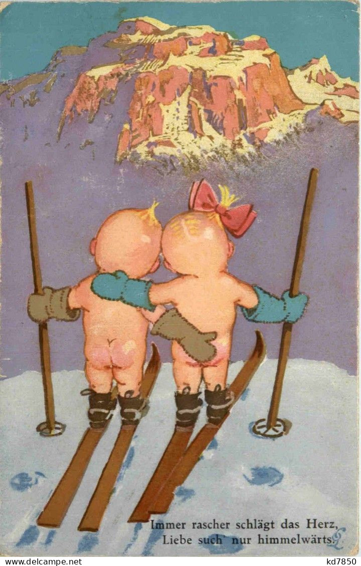 Kinder Ski Humor - Sport Invernali