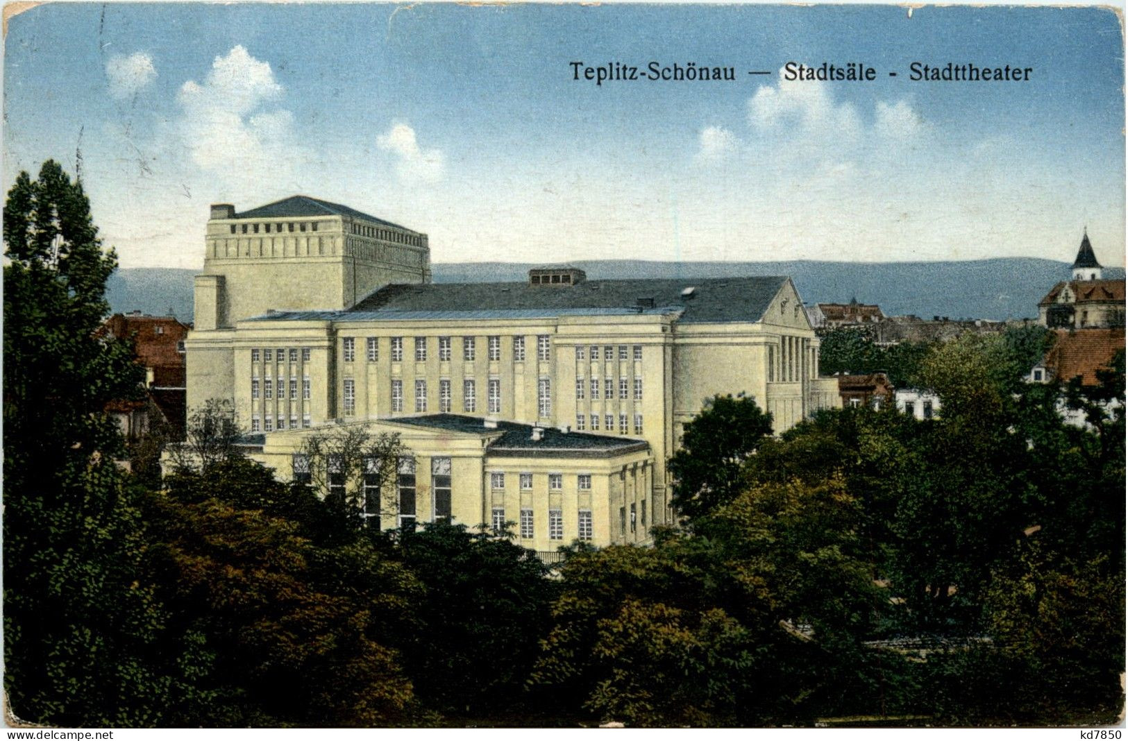 Teplitz Schönau - Theater - Tchéquie