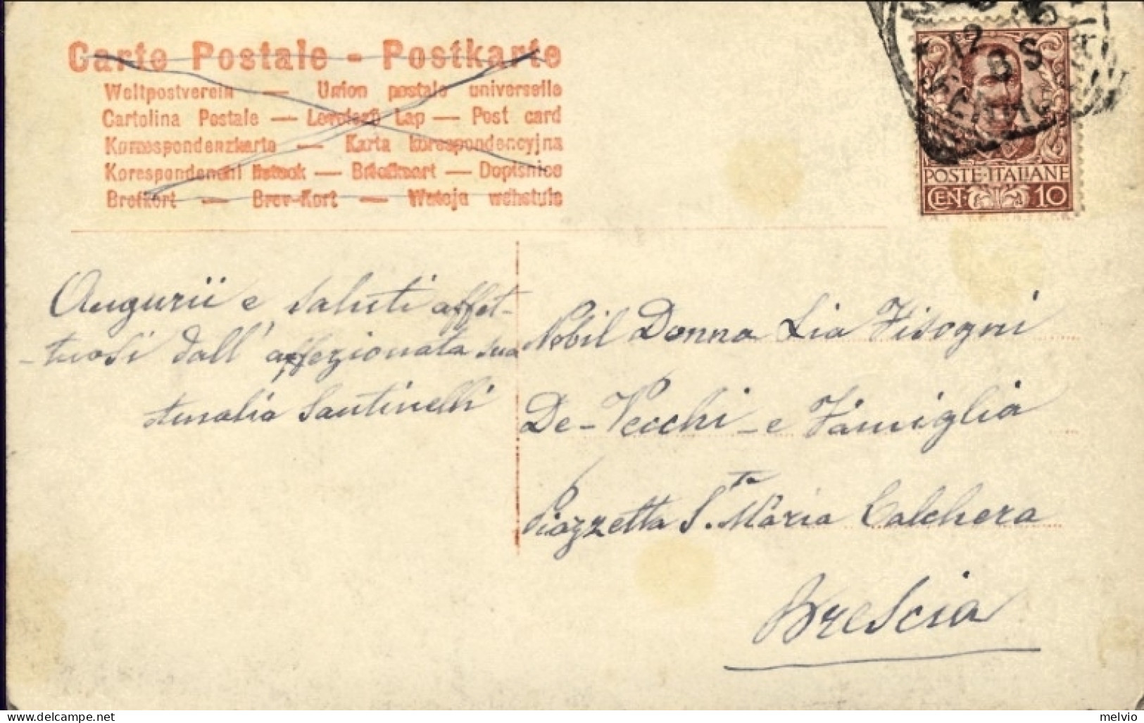 1906-cartolina Fotografica "Pastorella Con Gregge" - Paesani