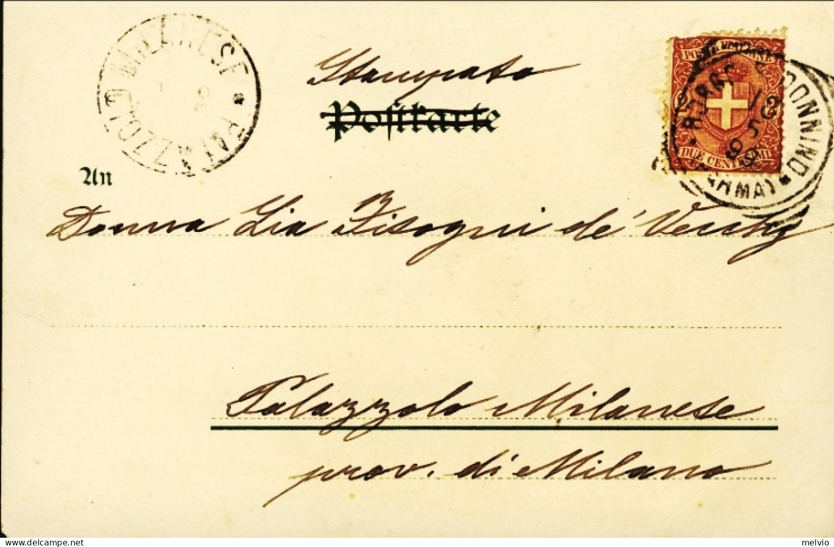 1899-Germania "giovinetto In Adorazione A Francobollo Delle Isole Vergini" Angeb - Storia Postale