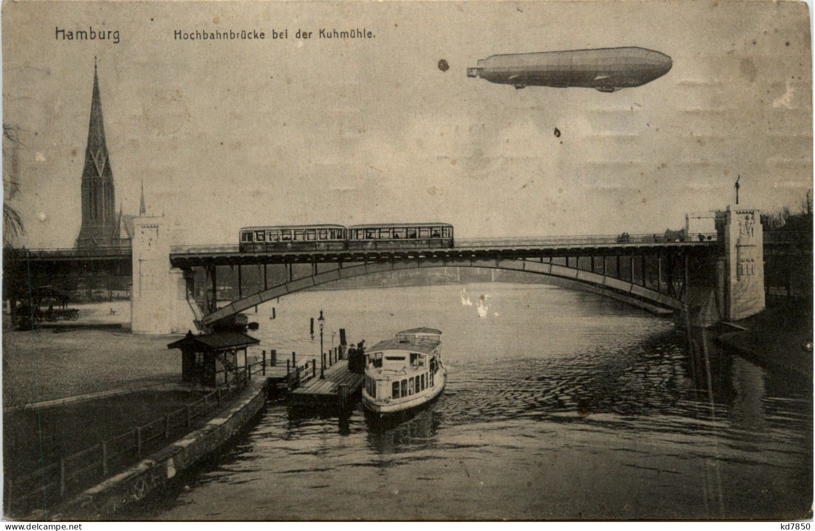 Zeppelin über Hamburg - Aeronaves