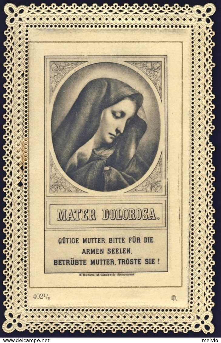 1906-novello Sacerdote Roberto Cerri, Pieve Porto Morone 4 Febbraio, Santino Mer - Santini