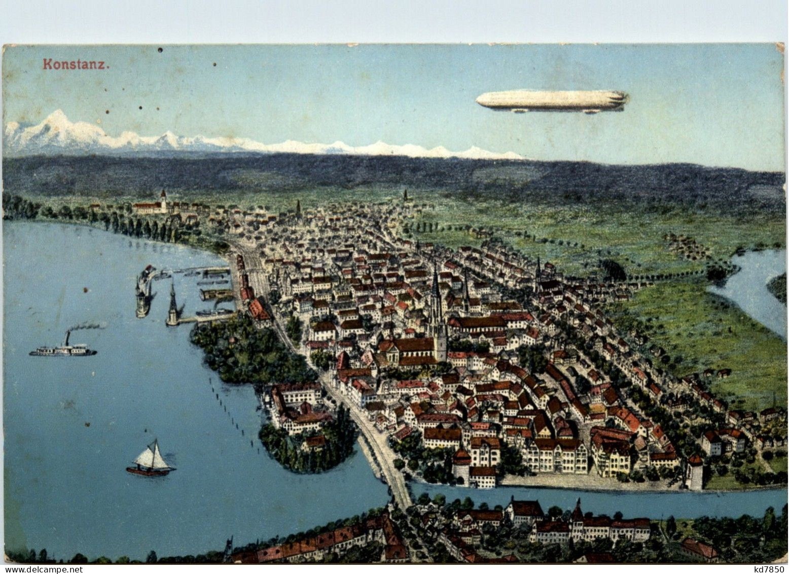 Zeppelin - Konstanz - Aeronaves