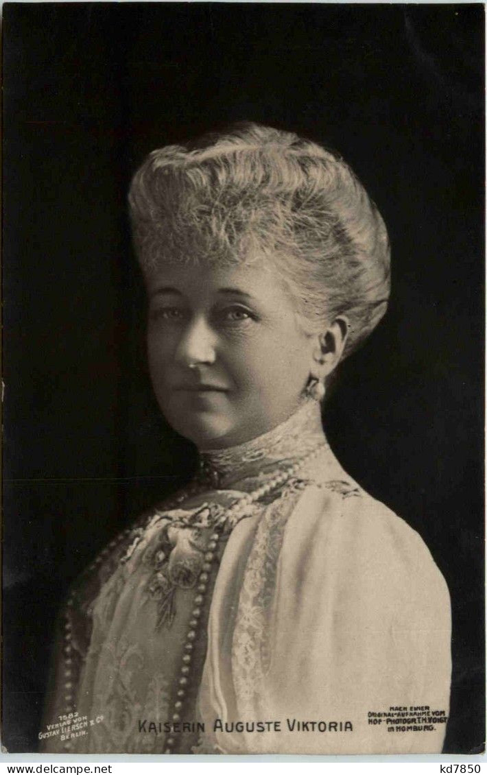Kaiserin Auguste Viktoria - Familias Reales