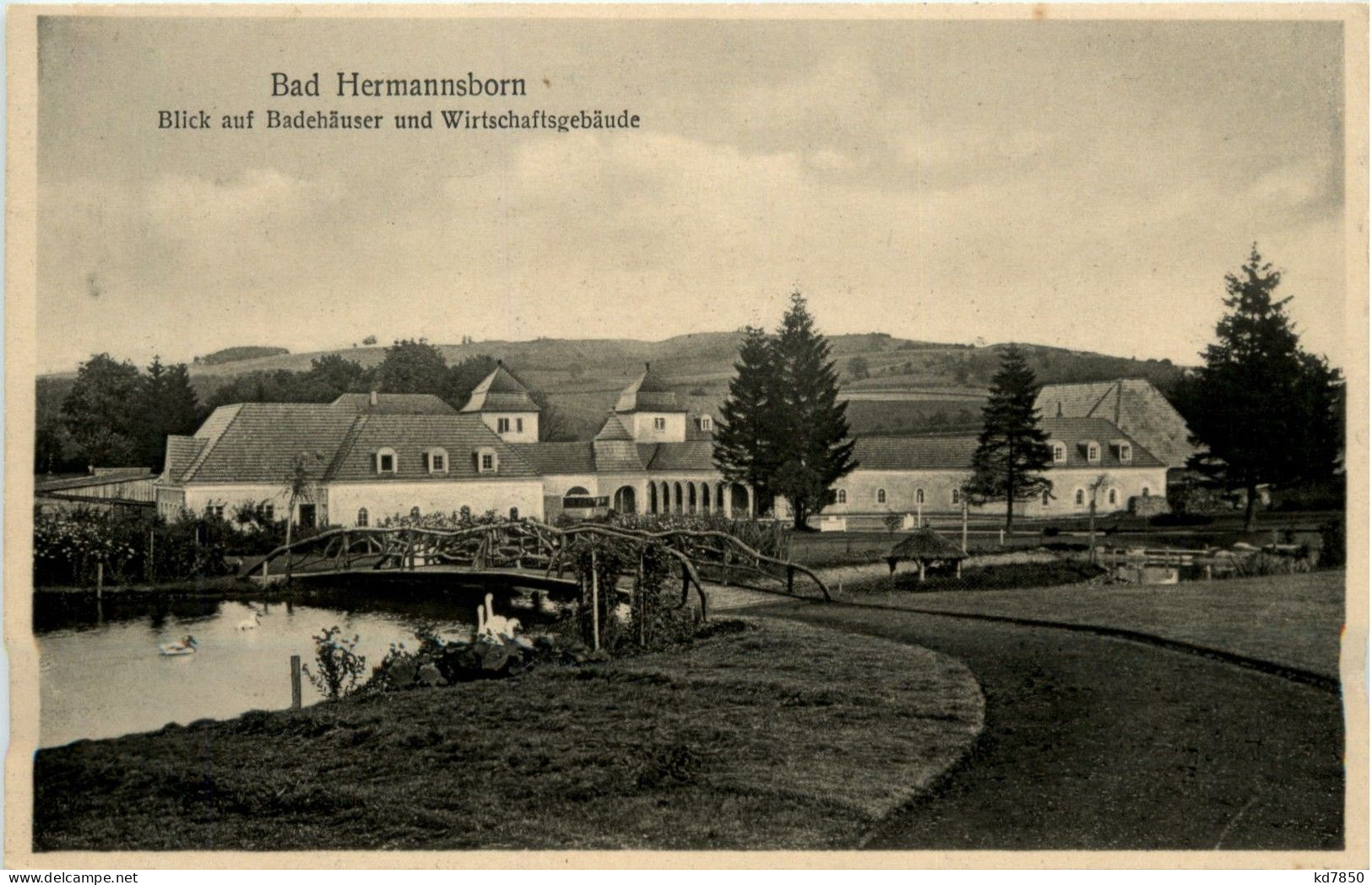 Bad Hermannsborn - Badehäuser - Bad Driburg