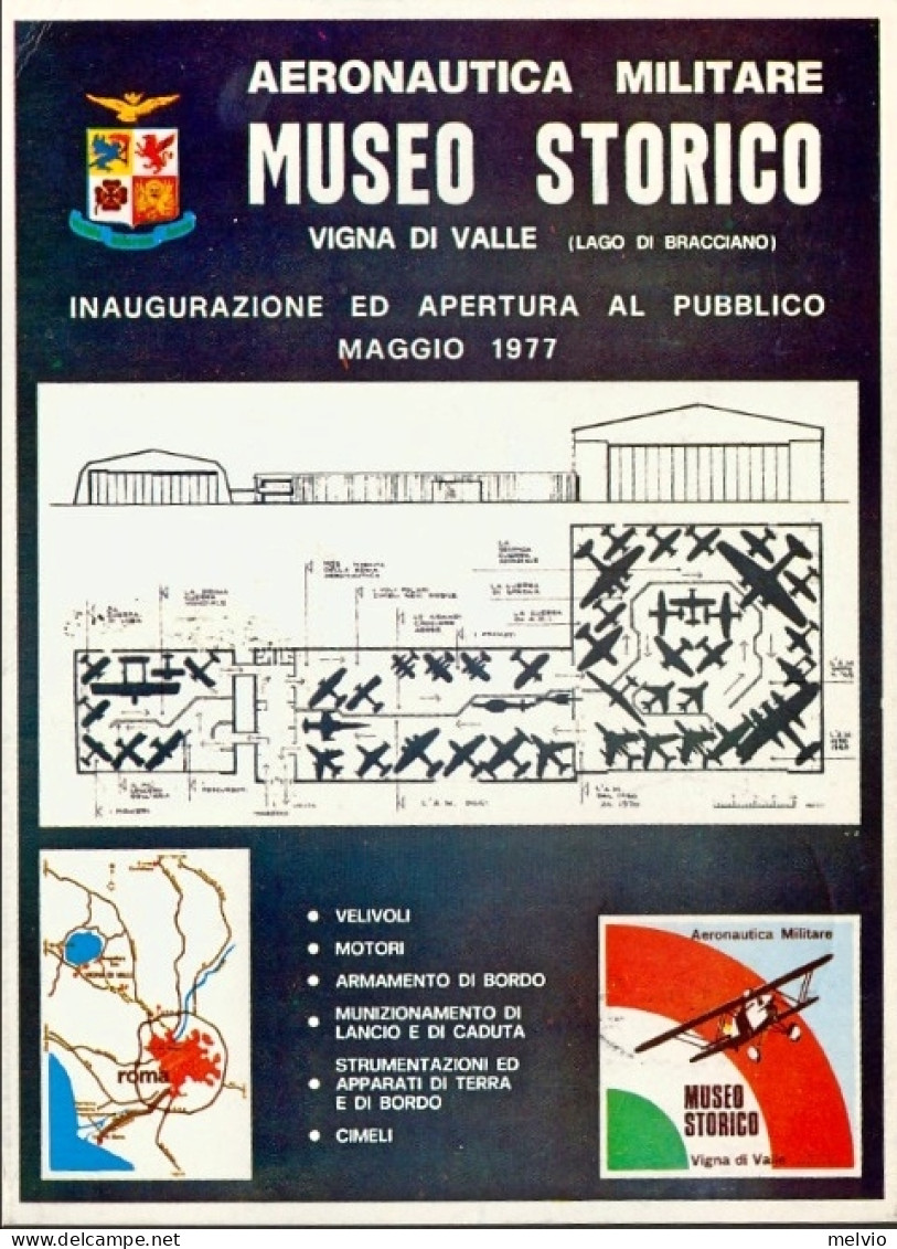 San Marino-1987 Cartolina Museo Storico Aeronautica Militare Trasportata A Bordo - Airmail