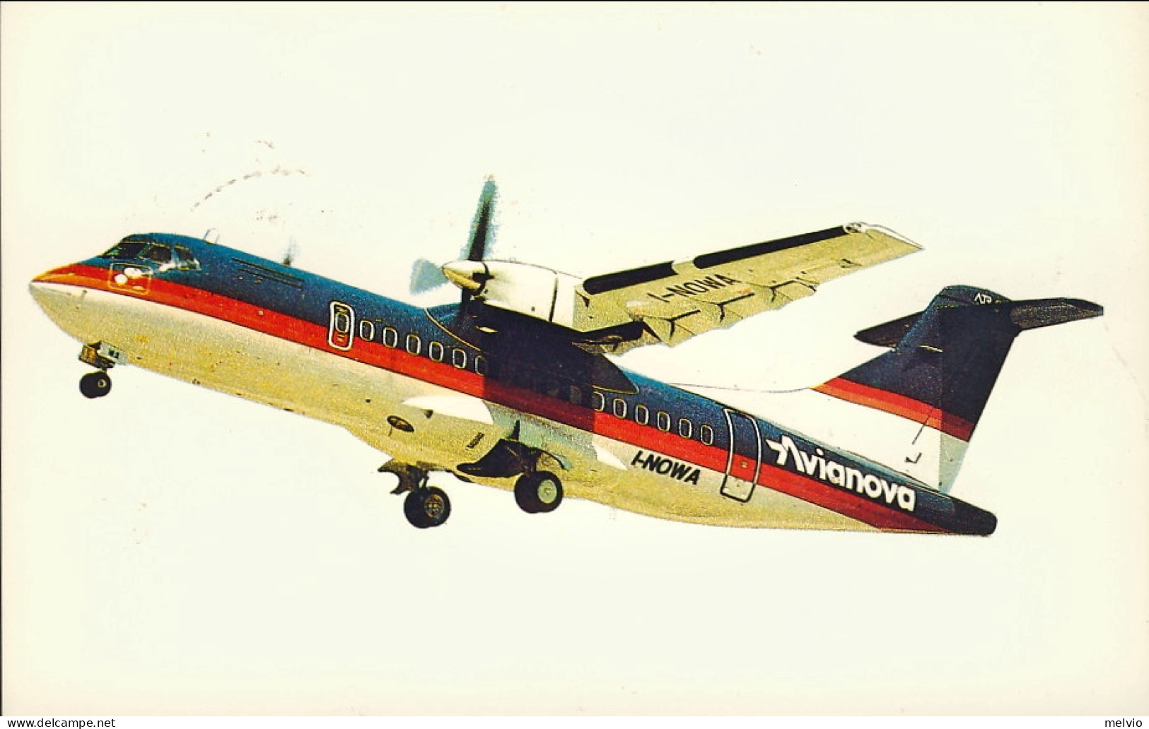 San Marino-1987 ATR 42 Di Avianova I^volo RD 641 Forlì Roma Del 7 Settembre - Airmail
