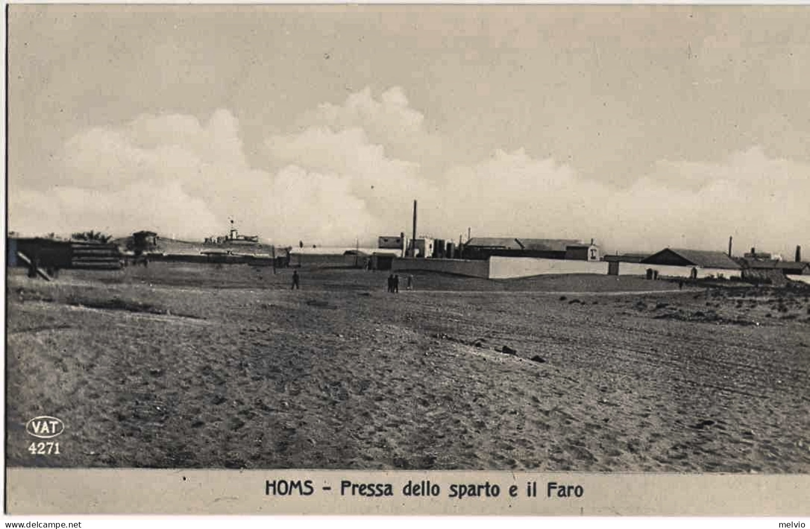 1911/12-"Guerra Italo-Turca,Homs Pressa Dello Sparto E Il Faro" - Tripolitaine