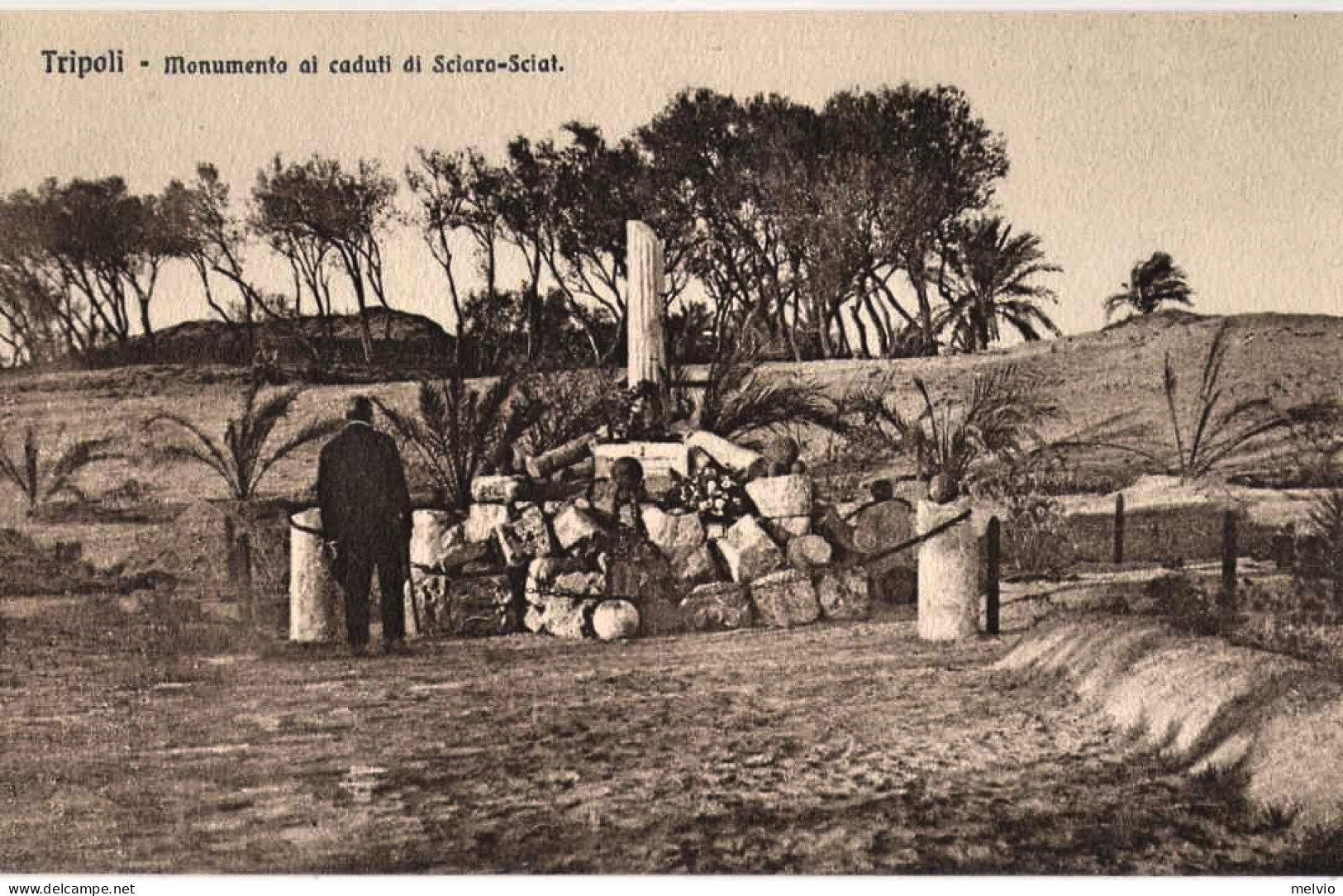 1911/12-"Guerra Italo-Turca,Tripoli Monumento Ai Caduti Di Sciara Sciat" - Tripolitaine