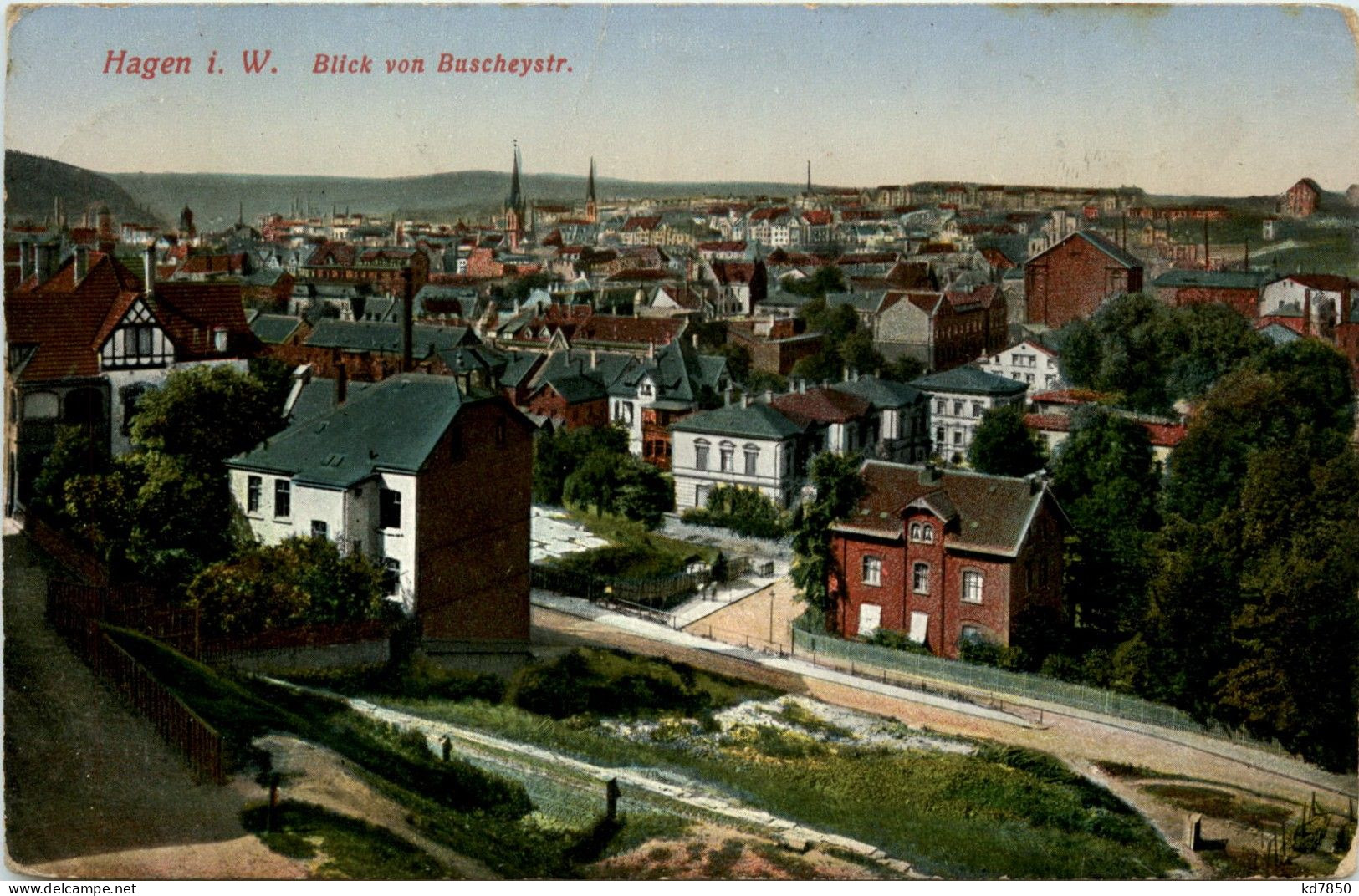 Hagen - Blick Von Buscheystr. - Hagen