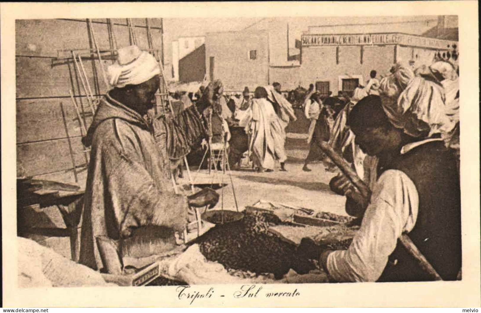 1911/12-"Guerra Italo-Turca,Tripoli Sul Mercato" - Tripolitaine