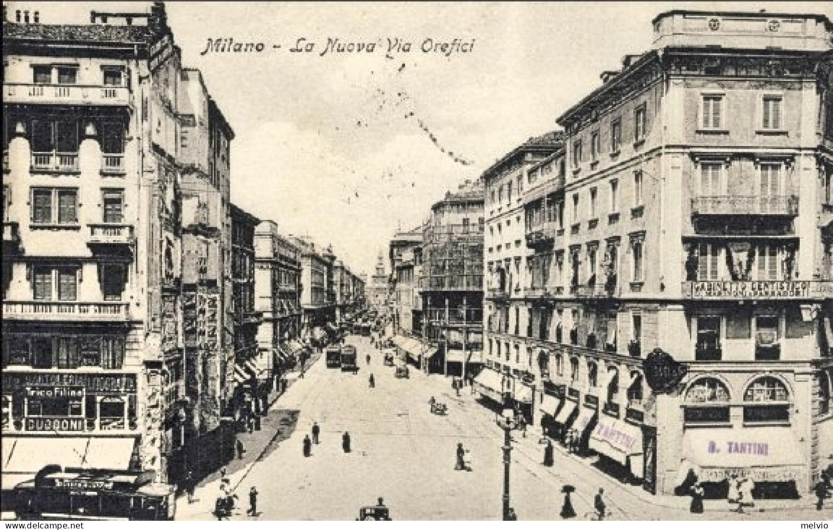 1911-"Milano La Nuova Via Orefici" - Milano (Milan)