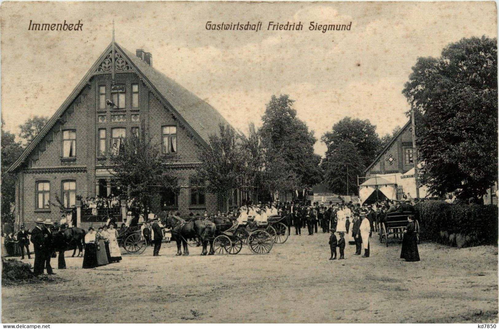 Immenbek Bei Buxtehude - Gastwirtschaft Von Friedrich Sigmund - Buxtehude